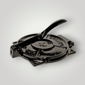 Black Large Tortilla Press Cast Iron