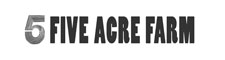 five acre farm shop logo